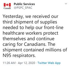 牛！上海运来数百万N95口罩！加拿大驻华大使立功了！