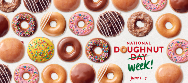 6月1日开始 北美甜品巨头狂送甜甜圈！
