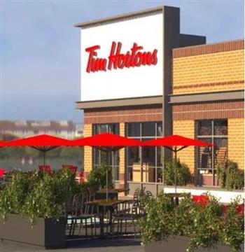 Tim Hortons今夏将新设1000个露台餐厅！
