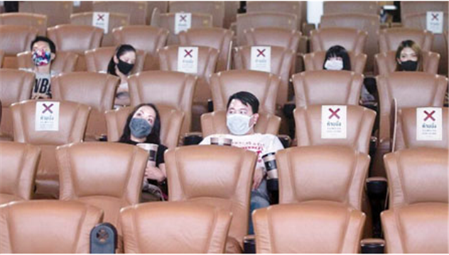 Cineplex由观众决定是否戴口罩