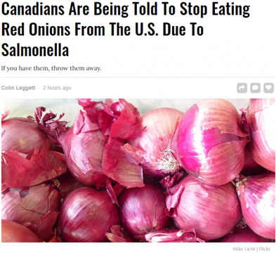 加拿大超市的这种红洋葱千万别吃了！