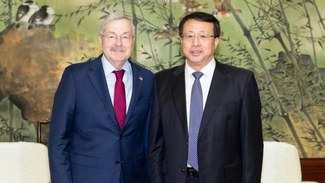 上海市长会见美驻华大使 两人说了这番话...