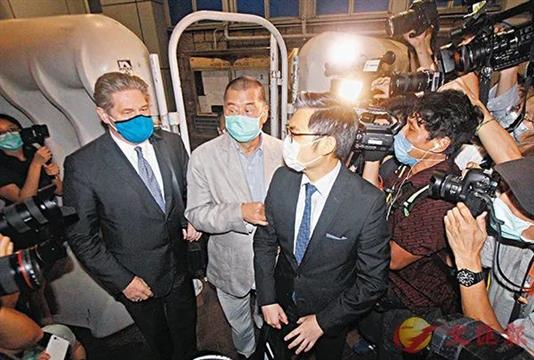 关门密会！黎智英保释后立即见了这些人!