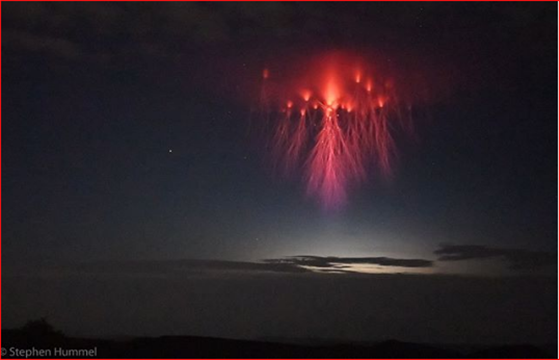 一眨眼功夫！德州夜空惊现