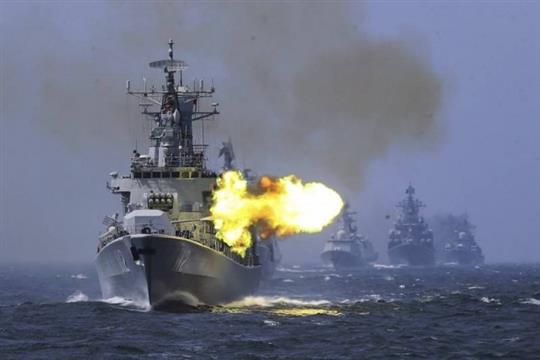 一场接着一场 中国沿海今起几乎都在军演