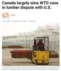 加拿大软木出口美国喜讯