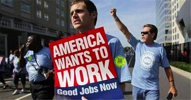 美国失业保险制度崩溃，中产阶级也得去救济站
