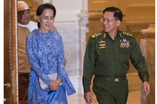 缅甸掌权总司令与中国友好挑战拜登战略