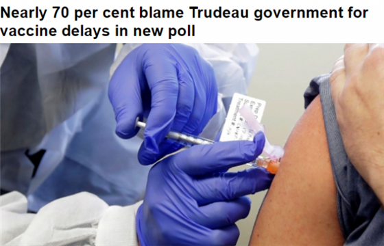 加拿大更多人愿意接种新冠疫苗 但回避中俄疫苗