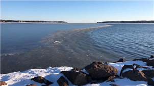 加拿大圣劳伦斯河口今冬冰层覆盖面积空前小