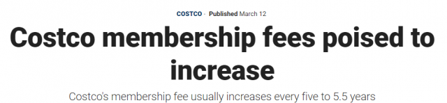 Costco会员费恐要涨价！华人靠这招省下$200刀