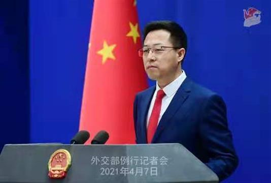 赵立坚历数美国人权