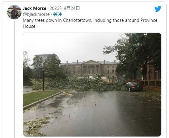 杀人飓风横扫加拿大：房子被吹飞 50万户断电