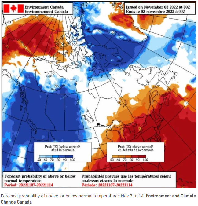 东部高温西部降雪 加拿大的天气接下来会怎样？