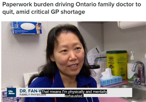 “太累了”！加拿大华裔家庭医生决定停业：年收入$6万请不起人